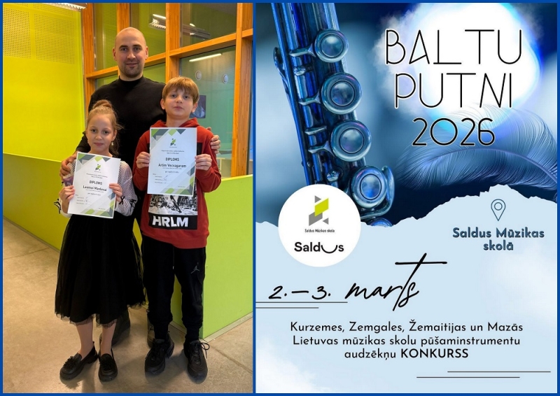 Konkursā BALTU PUTNI 2026 divas bronzas !