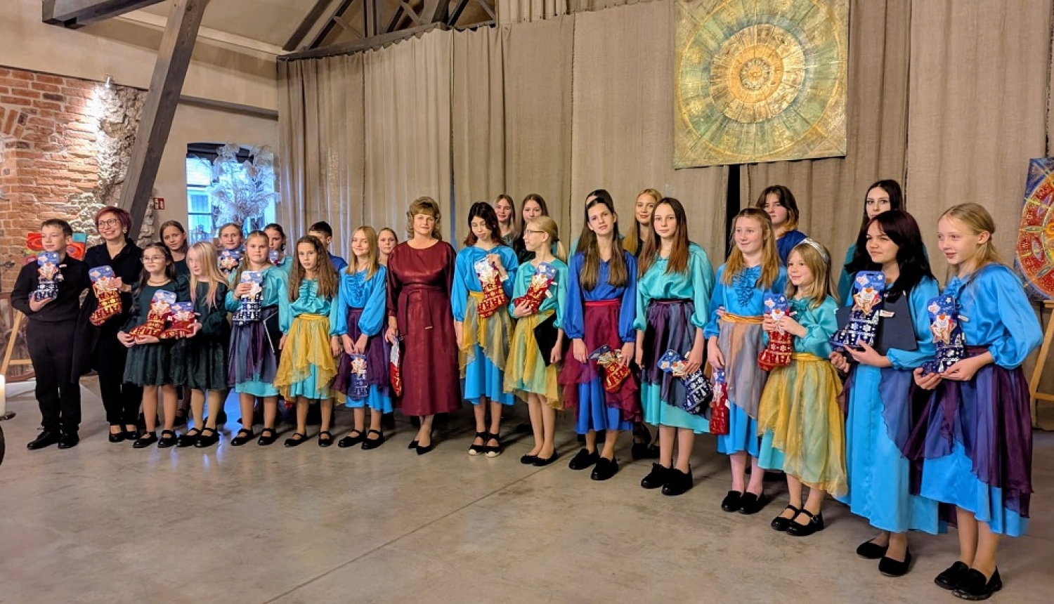 Koris rada Adventes laika noskaņu Mazmežotnē