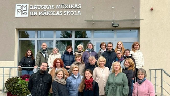 Uzņemam ciemiņus no Saldus Mūzikas skolas