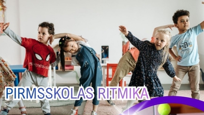 Informācija par ritmikas nodarbībām pirmsskolniekiem.